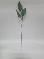 НР005 Нога с листьями розы 40см (100шт/уп)